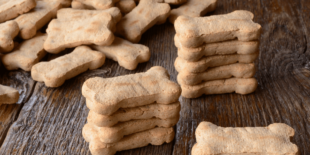 Homemade Peanut Butter Dog Biscuits